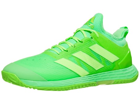 Adidas Adizero Ubersonic 4 Green/Solar Green Mens Shoe