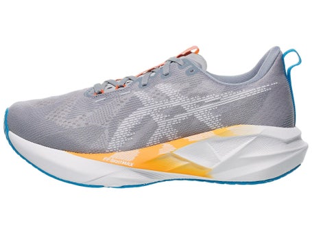 ASICS Novablast 5\Mens Shoes\Gravel/White