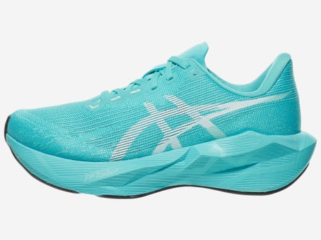 ASICS Novablast 6\Womens Shoes\Energy Aqua/White