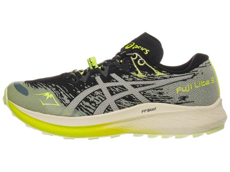 ASICS Fuji Lite 5\Womens Shoes\Black/Oatmeal