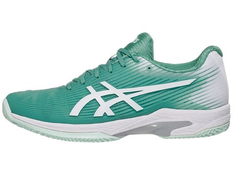 Asics Solution Speed FF Clay Cyan/White Womens Shoe