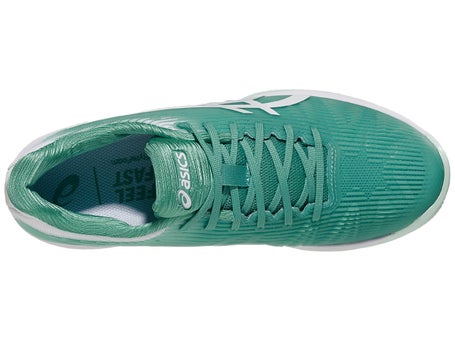 Asics Solution Speed FF Clay Cyan/White Womens Shoe