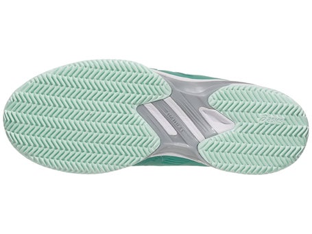 Asics Solution Speed FF Clay Cyan/White Womens Shoe