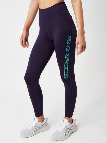 Asics Womens Logo Graphic Tight Night Shade