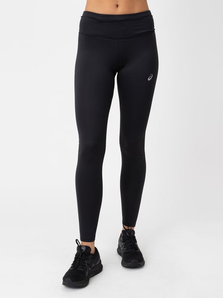 ASICS Womens Silver Tight Black