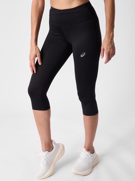 Asics Womens Silver Capri Tight Black