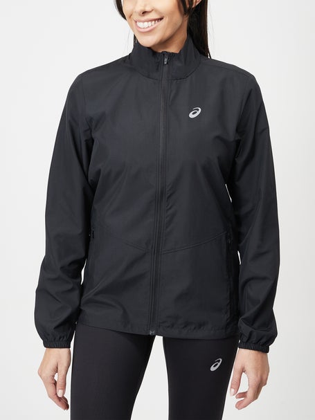 ASICS Womens Silver Jacket Black