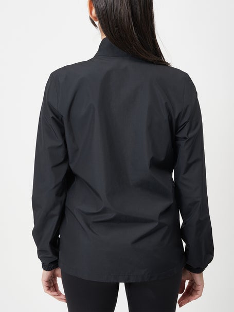 ASICS Womens Silver Jacket Black