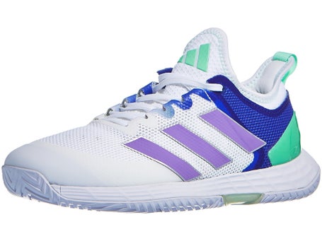 adidas adizero Ubersonic 4 LanzaT Wom's Shoe Wht/Violet | Tennis Only