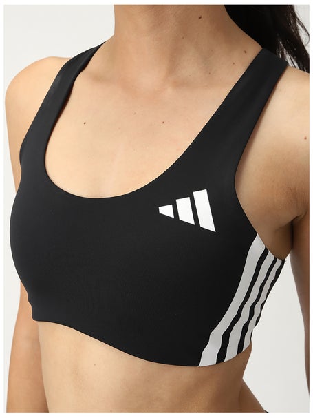 adidas Womens adizero Medium Support Bra Black