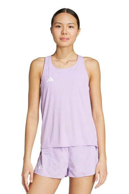 adidas Womens adizero Essential Tank Powder Plum