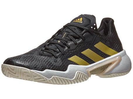 adidas Barricade Black/Gold/Carbon Woms Shoes