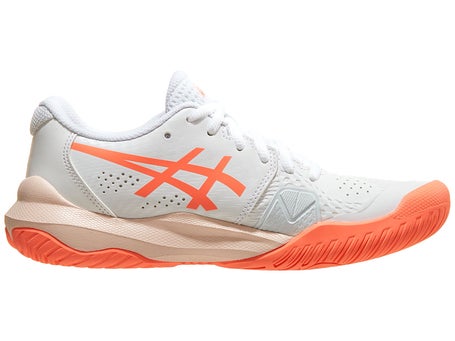 Asics Gel Challenger 14 White/Sun Coral Womens Shoes