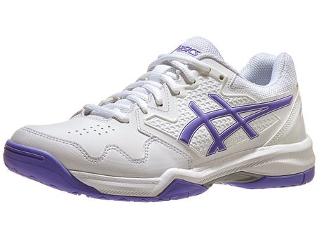 Asics Gel Dedicate 7 White/Amethyst Womens Shoes