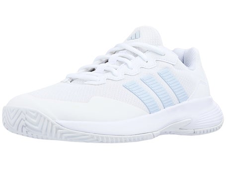 adidas Gamecourt 2 White/Blue Womens Shoes