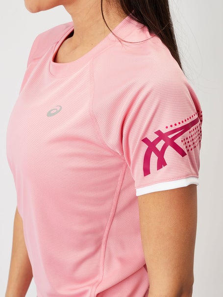 ASICS Womens Icon Short Sleeve Top Fruit Punch