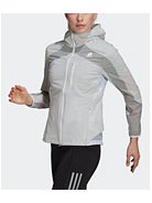 adidas Womens Adizero Marathon Jacket White