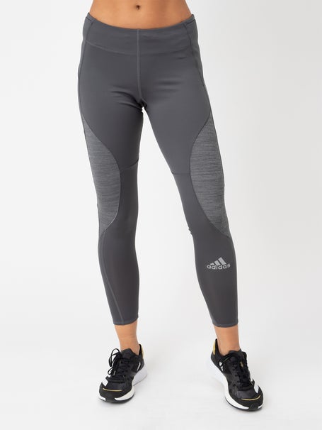 Buy Adidas Fast Running Primeblue Leggings In Grey
