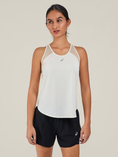 ASICS Womens Road Tank Cream