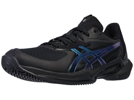 Asics Solution Speed FF 3 CLAY Black/Blue Womens Shoes
