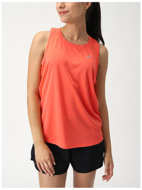ASICS Womens Silver Tank Coral Reef