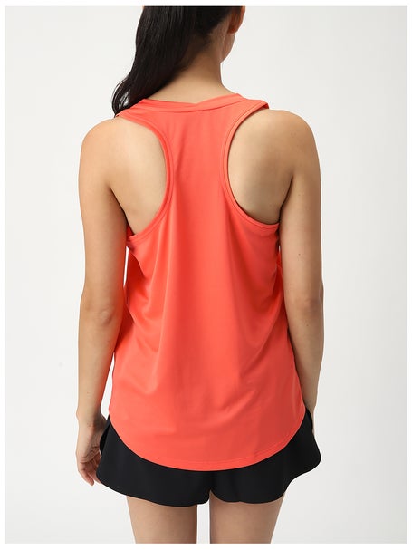 ASICS Womens Silver Tank Coral Reef
