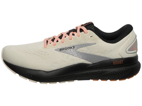 Brooks Ghost 16\Mens Shoes\Ecru/Orange/Black