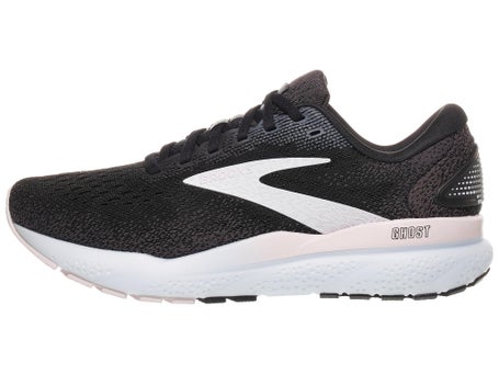 Brooks Ghost 16\Womens Shoes\Black/White/Orchid Ice