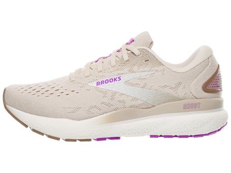 Brooks Ghost 16\Womens Shoes\Almond Peach/Coconut/Purp