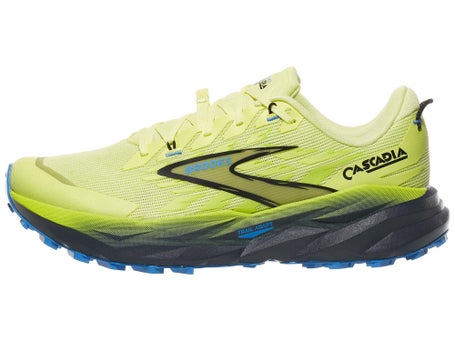Brooks Cascadia 19\Mens Shoes\Sunny Lime/Black/Blue