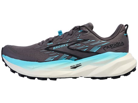 Brooks Cascadia 19\Womens Shoes\Rabbit/Black/Bluefish