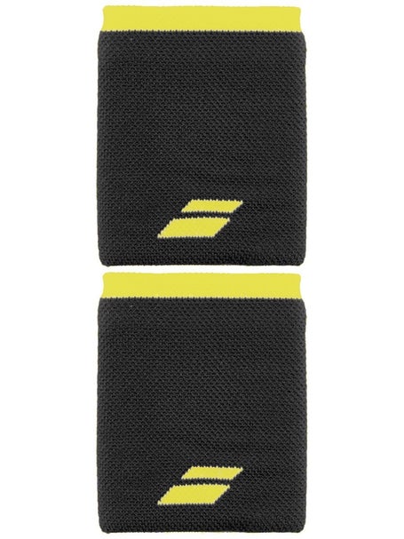 Babolat Jumbo Logo Wristband Black/Sulpher