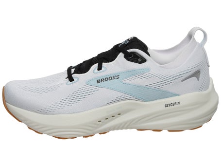 Brooks Glycerin 22\Mens Shoes\Bright White/Sky/Black