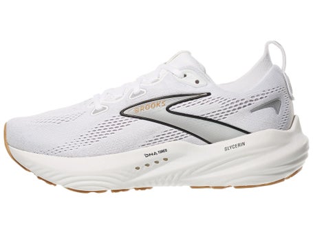 Brooks Glycerin 22\Womens Shoes\White/Grey/Black