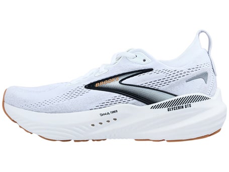 Brooks Glycerin GTS 22\Womens Shoes\White/Grey/Black