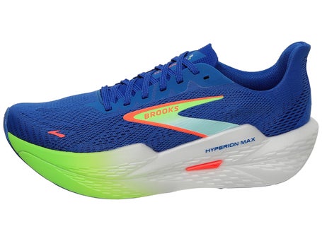 Brooks Hyperion Max 2\Mens Shoes\Cobalt/Green Gecko/Lm