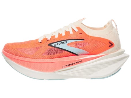Brooks Hyperion Max 3\Womens Shoes\Coconut/Fiery Coral