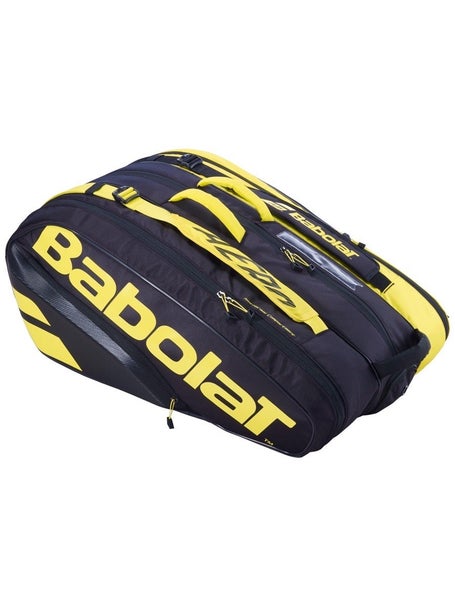 Babolat Pure Aero 12 Pack Bag Black/Yellow