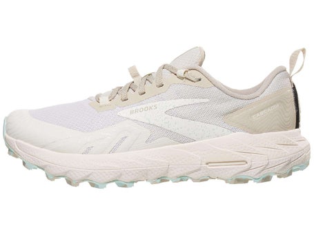 Brooks Cascadia 17\Womens Shoes\White Sand/Grey