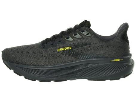 Brooks Ghost 17\Mens Shoes\Ebony/Black/Yellow