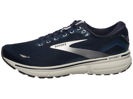 Brooks Ghost 15\Mens Shoes\Peacoat/Silver/White