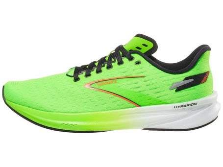 Brooks Hyperion\Mens Shoes\Green Gecko/Orange/White