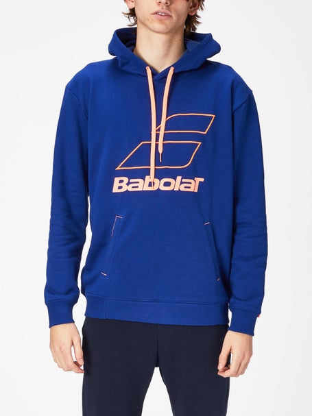 Babolat Mens Exercise Big Logo Hood Sweat