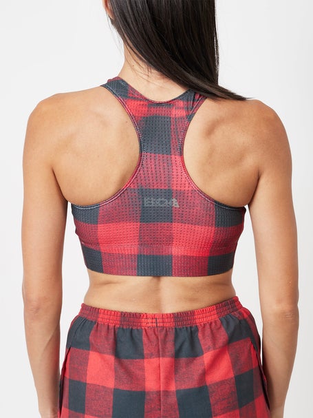 BOA Women's Printed Performance Bra - Buffalo Plaid