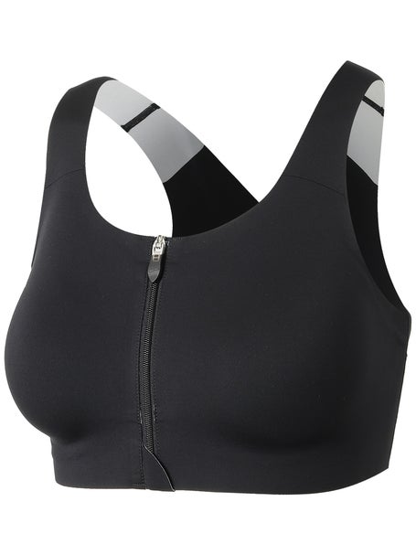 BROOKS DARE ZIP RUN BRA 2.0 WOMENS BLACK