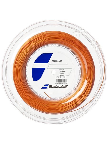 BABOLAT RPM Hurricane Tennis String (Cut From Reel, 16 / 1.30mm)