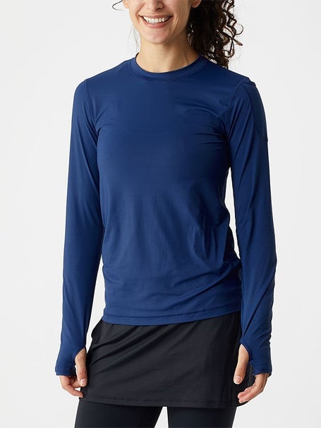 BloqUV Womens Long Sleeve Top - Navy