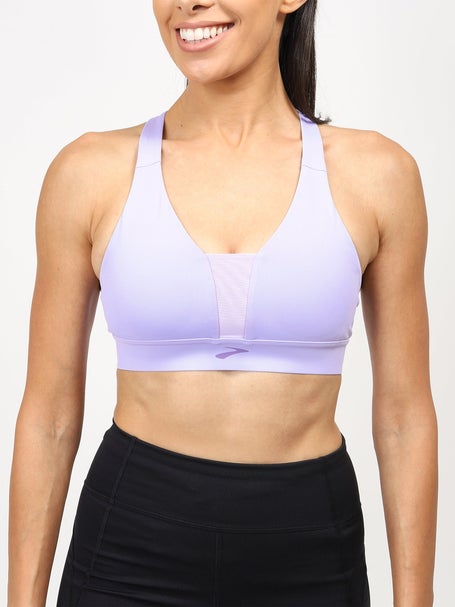 Brooks Women's Plunge Sports Bra for Running Sports Violet Dash