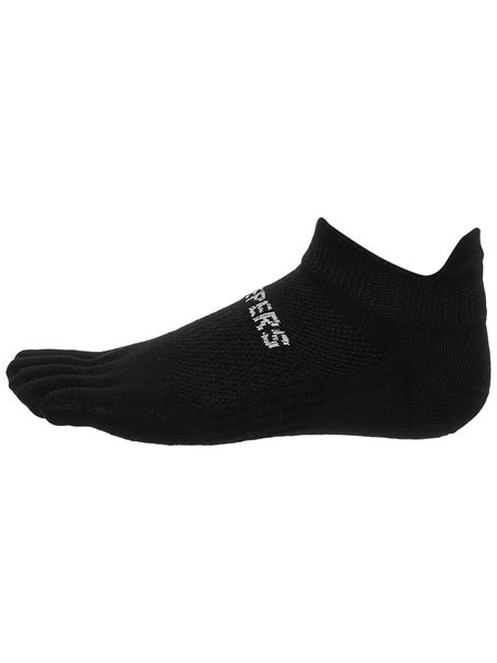 Creepers Merino No-Show Toesocks Black
