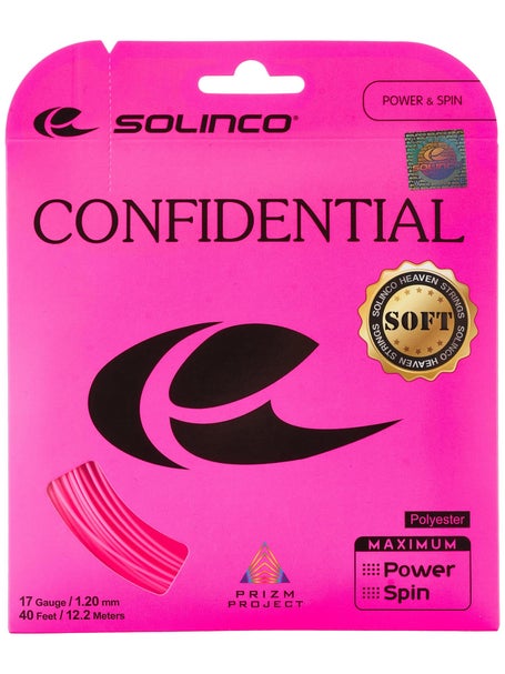 Solinco Confidential Soft 17/1.20 String